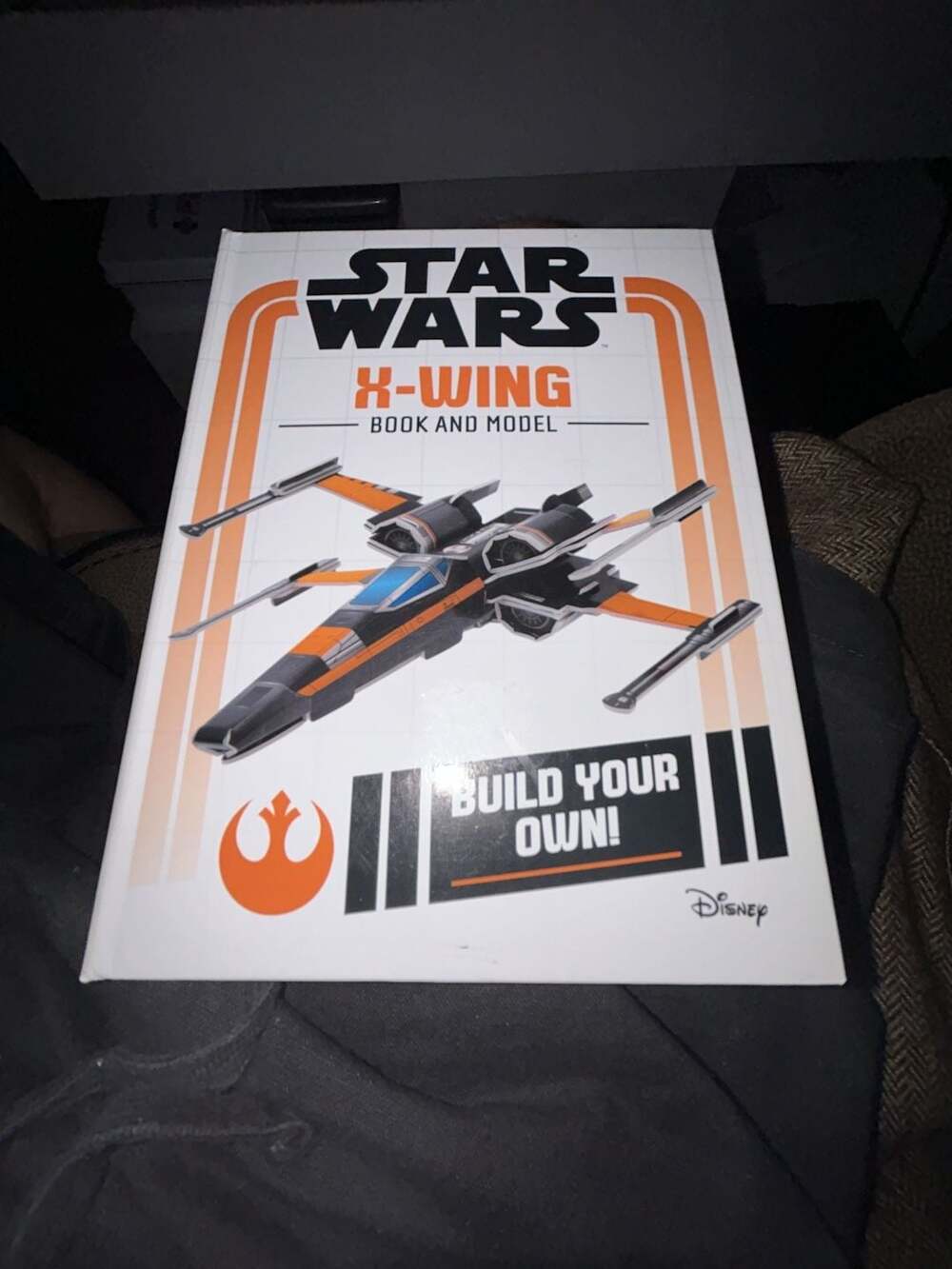 Star Wars X-Wing Book and Model